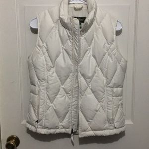 Eddie Bauer white vest